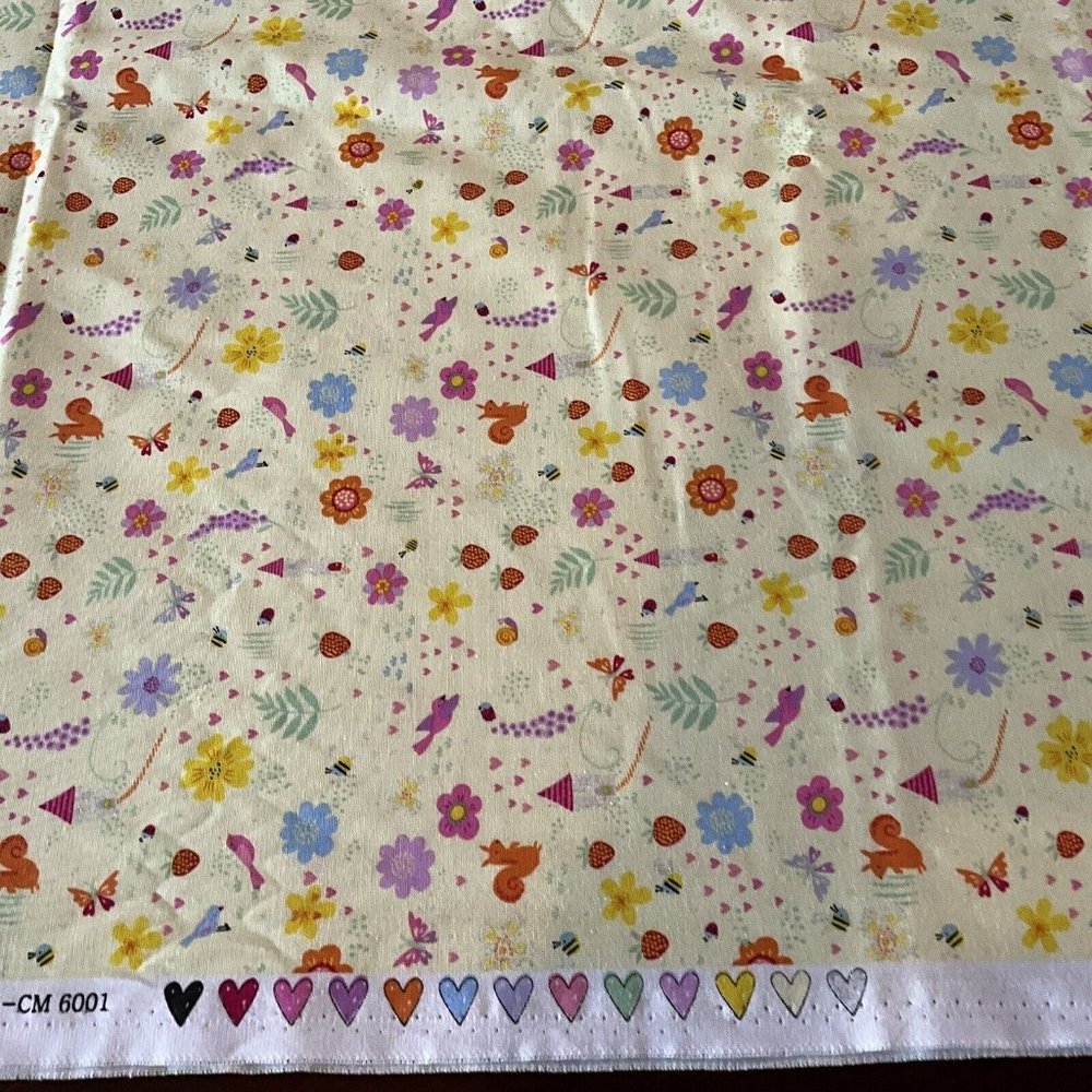 Timeless Treasures Fabrics of SoHo CM 6001 Yellow Background Cotton Fabric